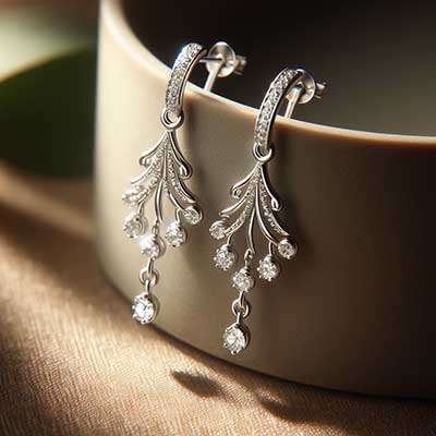 طرح های محبوب گوشواره های قطره ای