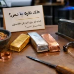 طلا یا نقره؟ فلز مناسب آموزش طلاسازی کدام است؟