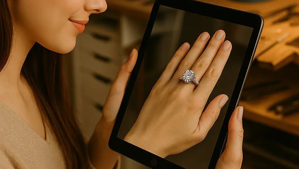 آیا واقعیت افزوده می‌تواند آینده فروش جواهرات را متحول کند؟