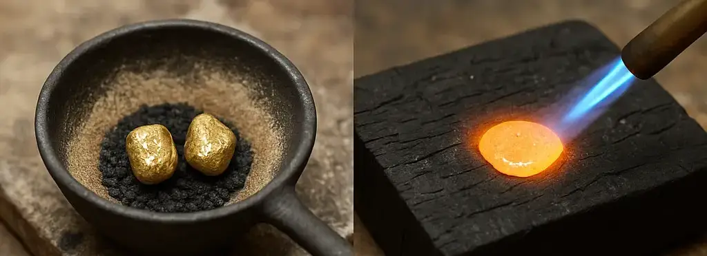 چطور از ذغال به‌صورت حرفه‌ای در طلاسازی دستی استفاده کنیم؟ (راهنمای کامل)