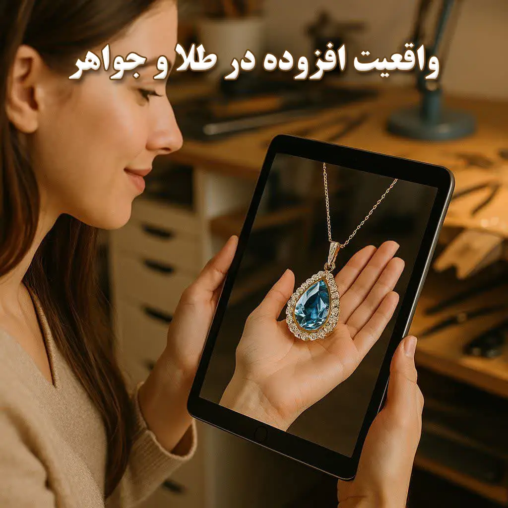 واقعیت افزوده در طلا و جواهرات