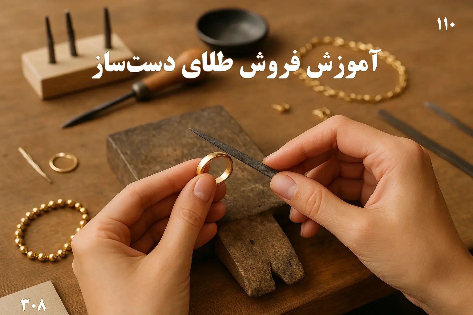 آموزش نحوه فروش طلای دست‌ساز