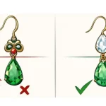 آموزش محاسبه مرکز ثقل در طراحی گوشواره | اصول تعادل در طراحی دستی