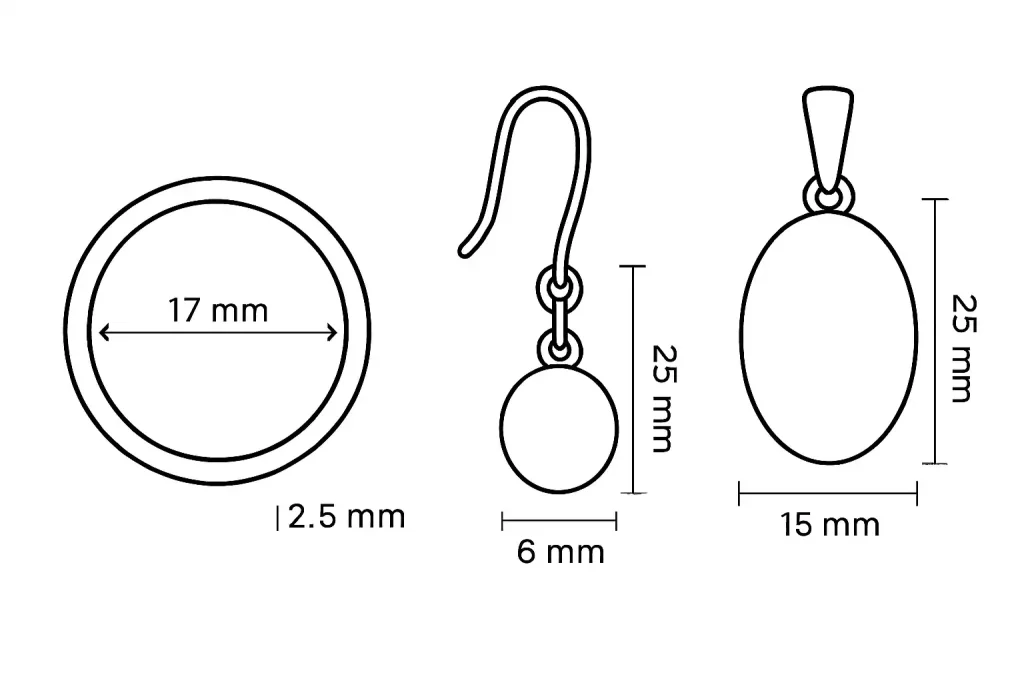 سایزبندی در طراحی دستی جواهرات